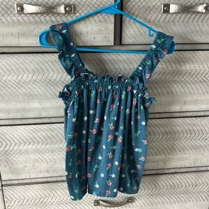 Loft sleeveless or off the shoulder top